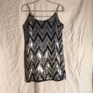 SOLD sequined cocktail dress